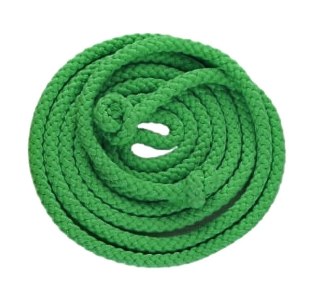 Skakanka Sznurkowa Gimnastyczna MASTER Green 2,8 m