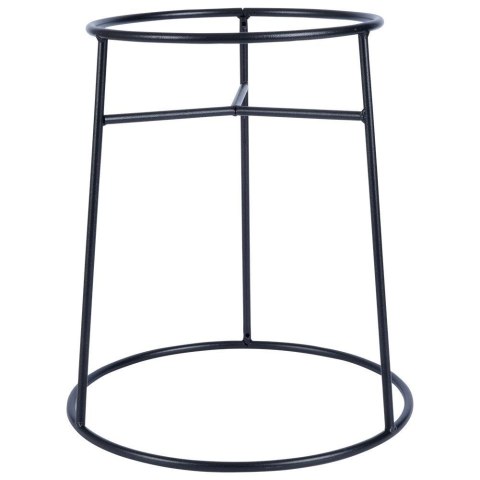 Stojak na doniczkę metalowy czarny dwustronny 37x41 cm Stojak na doniczkę metalowy czarny dwustronny 37x41 cm