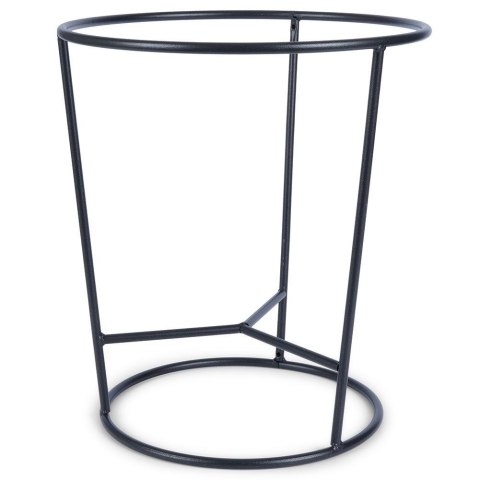 Stojak na doniczkę metalowy czarny dwustronny 37x41 cm Stojak na doniczkę metalowy czarny dwustronny 37x41 cm