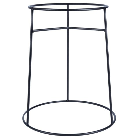 Stojak na doniczkę metalowy czarny dwustronny 45x53cm Stojak na doniczkę metalowy czarny dwustronny 45x53cm