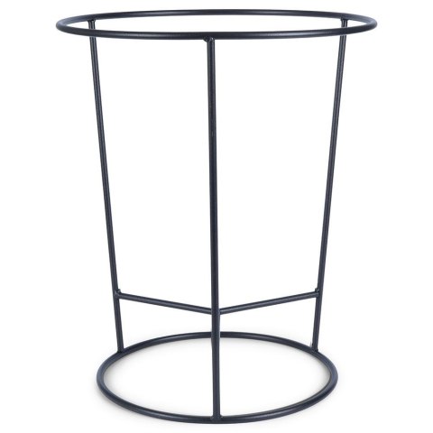 Stojak na doniczkę metalowy czarny dwustronny 45x53cm Stojak na doniczkę metalowy czarny dwustronny 45x53cm