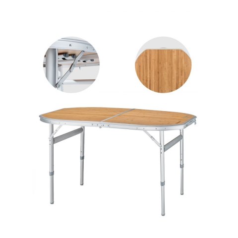 Stół Kempingowy KING CAMP Bambus 120 x 80 cm Stół Kempingowy KING CAMP Bambus 120 x 80 cm