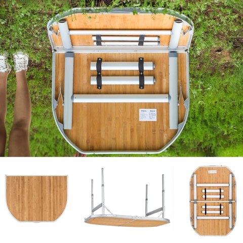 Stół Kempingowy KING CAMP Bambus 120 x 80 cm Stół Kempingowy KING CAMP Bambus 120 x 80 cm