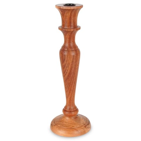 Świecznik na długą świeczkę drewniany 31,5 cm Świecznik na długą świeczkę drewniany 31,5 cm