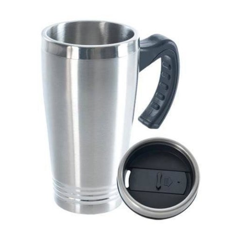 TERMICZNY KUBEK STALOWY Z UCHWYTEM 0,45L TERMOS TERMICZNY KUBEK STALOWY Z UCHWYTEM 0,45L TERMOS