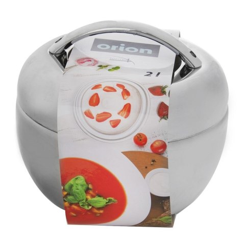 Termomisa termos obiadowy stalowy menażka 2 l APPLE Termomisa termos obiadowy stalowy menażka 2 l APPLE