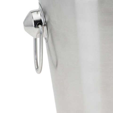 Wiaderko pojemnik na lód szampana wino butelkę stalowe do lodu cooler 4,6 l Wiaderko pojemnik na lód szampana wino butelkę stalowe do lodu cooler 4,6 l