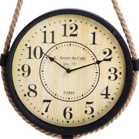 ZEGAR ŚCIENNY METALOWY NA SZNURZE LINIE LOFT RETRO ZEGAR ŚCIENNY METALOWY NA SZNURZE LINIE LOFT RETRO