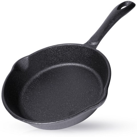 ŻELIWNA OKRĄGŁA PATELNIA 16CM DO WYLEWANIA NA GAZ ŻELIWNA OKRĄGŁA PATELNIA 16CM DO WYLEWANIA NA GAZ
