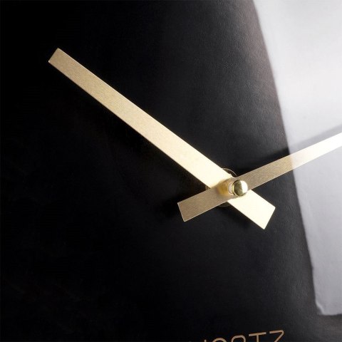Zegar ścienny złoty czarny 30 cm Zegar ścienny złoty czarny 30 cm