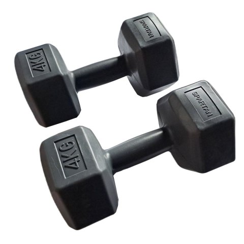 Zestaw Hantli Ciężarków Spartan 2 x 4 Kg Zestaw Hantli Ciężarków Spartan 2 x 4 Kg