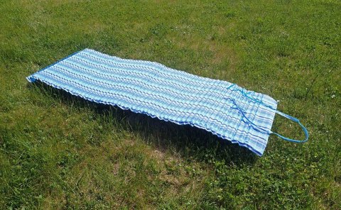 Zwijany Leżak Plażowy Niebieski ACRA 170 x 55 x 1,5 cm Zwijany Leżak Plażowy Niebieski ACRA 170 x 55 x 1,5 cm