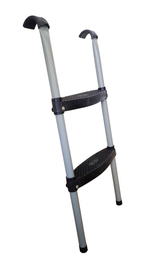 Drabinka Schodki do Trampoliny Metalowa 2 Stopnie KUBISPORT 183-244 cm Drabinka Schodki do Trampoliny Metalowa 2 Stopnie KUBISPORT 183-244 cm
