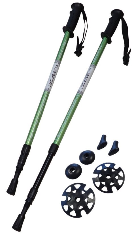 Kije Trekkingowe do Nordic Walking Składane Regulowane KUBISPORT 65-135 cm Kije Trekkingowe do Nordic Walking Składane Regulowane KUBISPORT 65-135 cm