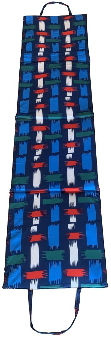 Koc Plażowy Mata Leżanka Leżak Składany Wodoodporny KUBISPORT 180x50 cm Koc Plażowy Mata Leżanka Leżak Składany Wodoodporny KUBISPORT 180x50 cm