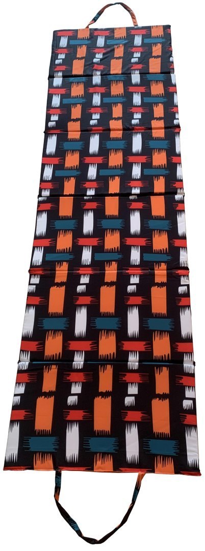 Koc Plażowy Mata Leżanka Leżak Składany Wodoodporny KUBISPORT 195x55 cm Koc Plażowy Mata Leżanka Leżak Składany Wodoodporny KUBISPORT 195x55 cm