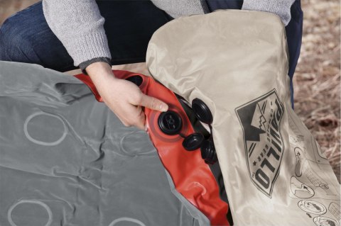 Materac Dmuchany Kempingowy z Poduszką BESTWAY Queen 203 x 152 x 22 cm Materac Dmuchany Kempingowy z Poduszką BESTWAY Queen 203 x 152 x 22 cm