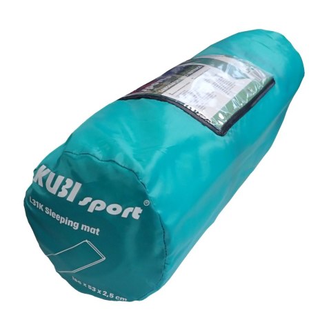 Materac Mata Karimata Turystyczna Lekka Nadmuchiwana KUBISPORT 186x53 cm Materac Mata Karimata Turystyczna Lekka Nadmuchiwana KUBISPORT 186x53 cm