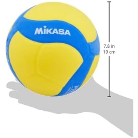 Piłka do Siatkówki MIKASA Siatkowa Halowa Rozmiar 4 VS160W Niebieska Lekka Piłka do Siatkówki MIKASA Siatkowa Halowa Rozmiar 4 VS160W Niebieska Lekka