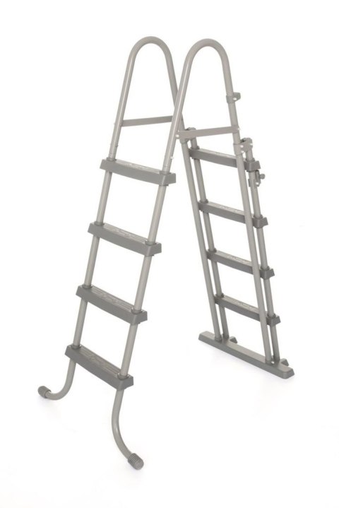Schody Drobinka do Basenu Dwustronna Szara Wytrzymała Solidna BESTWAY 122cm Schody Drobinka do Basenu Dwustronna Szara Wytrzymała Solidna BESTWAY 122cm