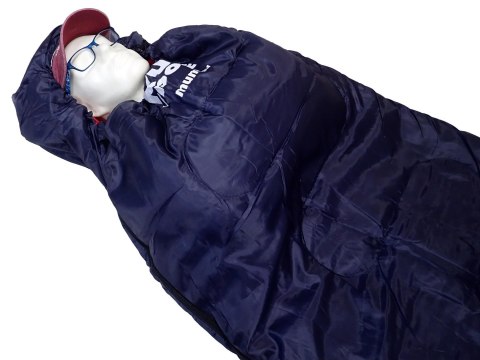 Śpiwór Turystyczny Śpiworek Dziecięcy Ciepły Lekki KUBISPORT 175x70/55 cm Śpiwór Turystyczny Śpiworek Dziecięcy Ciepły Lekki KUBISPORT 175x70/55 cm