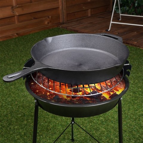 ŻELIWNA PATELNIA 30CM INDUKCJA GAZ TALERZ ŻELIWNY ŻELIWNA PATELNIA 30CM INDUKCJA GAZ TALERZ ŻELIWNY