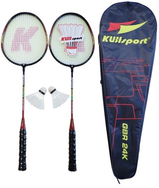 Zestaw Rakietki Paletki do Gry w Badmintona Rekreacyjny KUBISPORT
