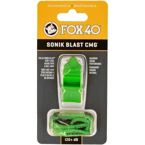 Gwizdek Sonik Blast CMG + sznurek zielony Gwizdek Sonik Blast CMG + sznurek zielony