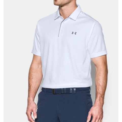 Koszulka treningowa Under Armour Tech Polo M 1290140-100 Koszulka treningowa Under Armour Tech Polo M 1290140-100
