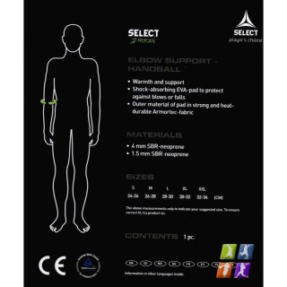 Ochraniacz na łokieć z usztywnieniem Select 6603
