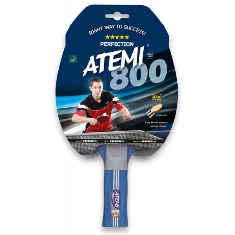 Rakietka do tenisa stołowego Atemi 800 S214581 Rakietka do tenisa stołowego Atemi 800 S214581