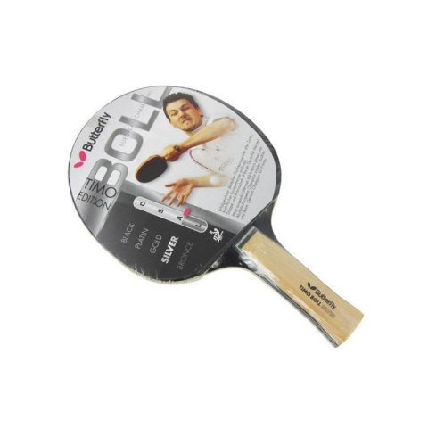 Rakietka do tenisa stołowego Butterfly Timo Boll Silver 85015 Rakietka do tenisa stołowego Butterfly Timo Boll Silver 85015