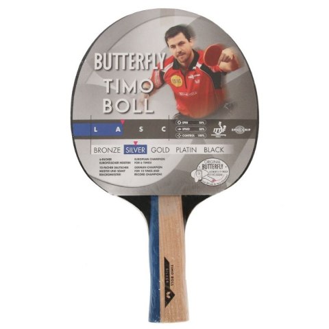 Rakietka do tenisa stołowego Butterfly Timo Boll Silver 85015 Rakietka do tenisa stołowego Butterfly Timo Boll Silver 85015