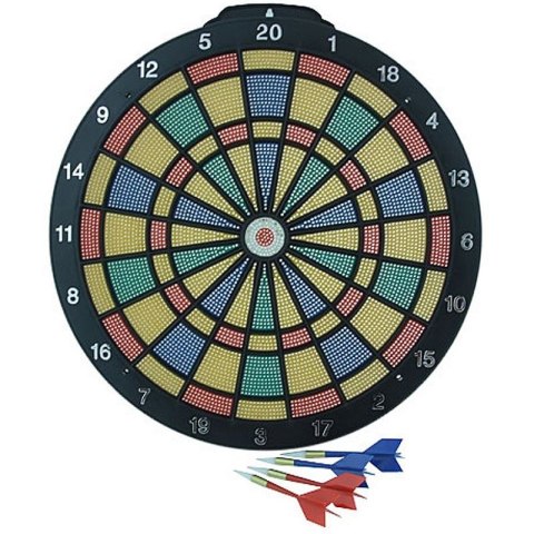 Tarcza Dart plastikowa 35 cm + 6 rzutek EB000837/BT26904 Tarcza Dart plastikowa 35 cm + 6 rzutek EB000837/BT26904