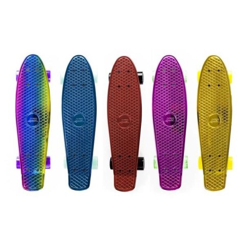 Deskorolka Nils Extreme ELECTROSTYLE PENNYBOARD PNB01 RAINBOW