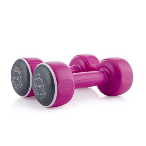 Hantle Body Sculpture SMART 2x1,5 kg BW 108 różowe