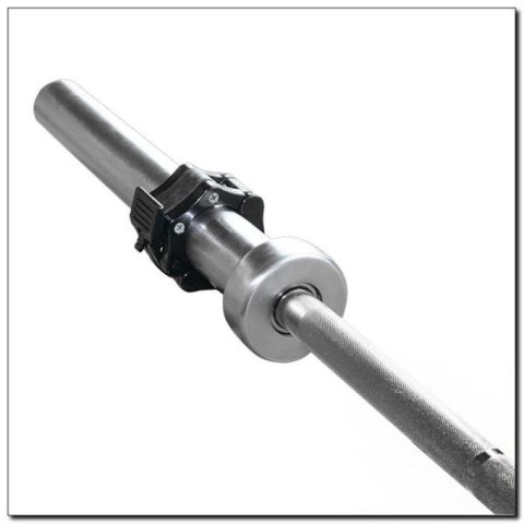 Gryf olimpijski HMS LOCK JAW BLACK 183 cm GO320 Gryf olimpijski HMS LOCK JAW BLACK 183 cm GO320