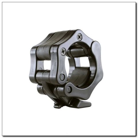 Gryf olimpijski HMS LOCK JAW BLACK 183 cm GO320 Gryf olimpijski HMS LOCK JAW BLACK 183 cm GO320