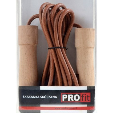Skakanka skórzana PROFIT DROP DK 1019