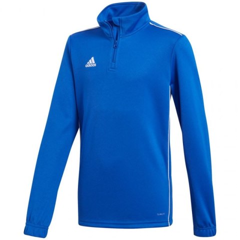 Bluza adidas Core 18 Training Top niebieska JR CV4140 Bluza adidas Core 18 Training Top niebieska JR CV4140