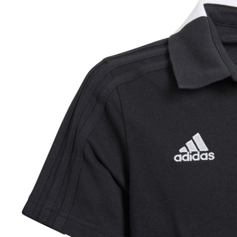 Koszulka adidas Condivo 18 Cotton Polo JR CF4373 czarna Koszulka adidas Condivo 18 Cotton Polo JR CF4373 czarna