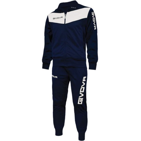 Dres Givova Visa granatowo biały 0403