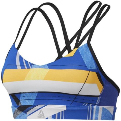 Stanik Reebok Hero Strappy Padded Bra VortaStripe W DU4097 Stanik Reebok Hero Strappy Padded Bra VortaStripe W DU4097