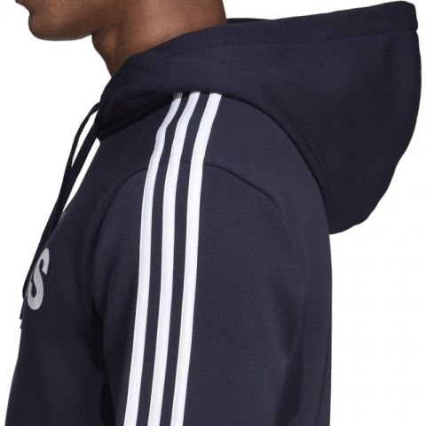 Bluza adidas Essentials 3 S PO FL granatowa M DU0494 Bluza adidas Essentials 3 S PO FL granatowa M DU0494