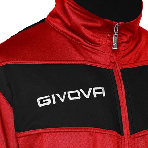 Dres Givova Tuta Visa TR018 1210 czerwony/czarny Dres Givova Tuta Visa TR018 1210 czerwony/czarny