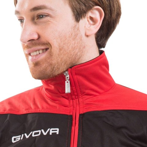 Dres Givova Tuta Visa TR018 1210 czerwony/czarny Dres Givova Tuta Visa TR018 1210 czerwony/czarny