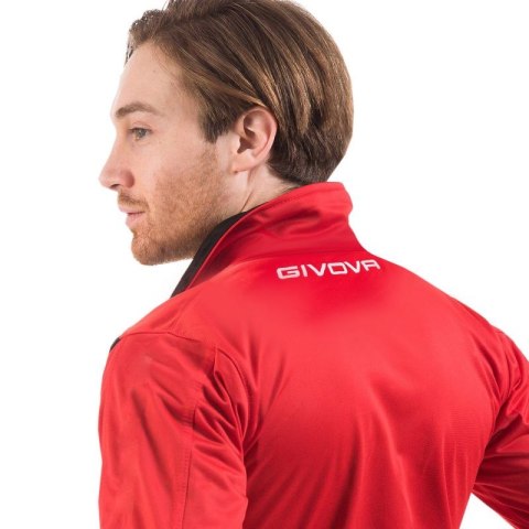 Dres Givova Tuta Visa TR018 1210 czerwony/czarny Dres Givova Tuta Visa TR018 1210 czerwony/czarny