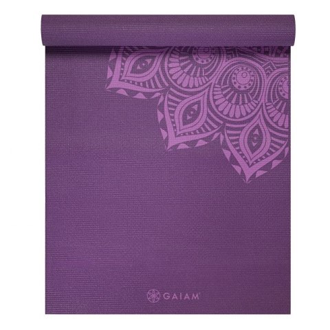 Mata do jogi Purple Mandala 6mm GAIAM 62202 Mata do jogi Purple Mandala 6mm GAIAM 62202
