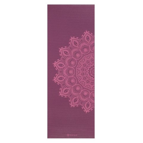 Mata do jogi Purple Mandala 6mm GAIAM 62202 Mata do jogi Purple Mandala 6mm GAIAM 62202