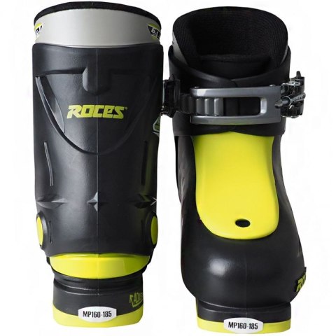 Buty narciarskie Roces Idea Up czarno-limonkowe Jr 450490 18 Buty narciarskie Roces Idea Up czarno-limonkowe Jr 450490 18
